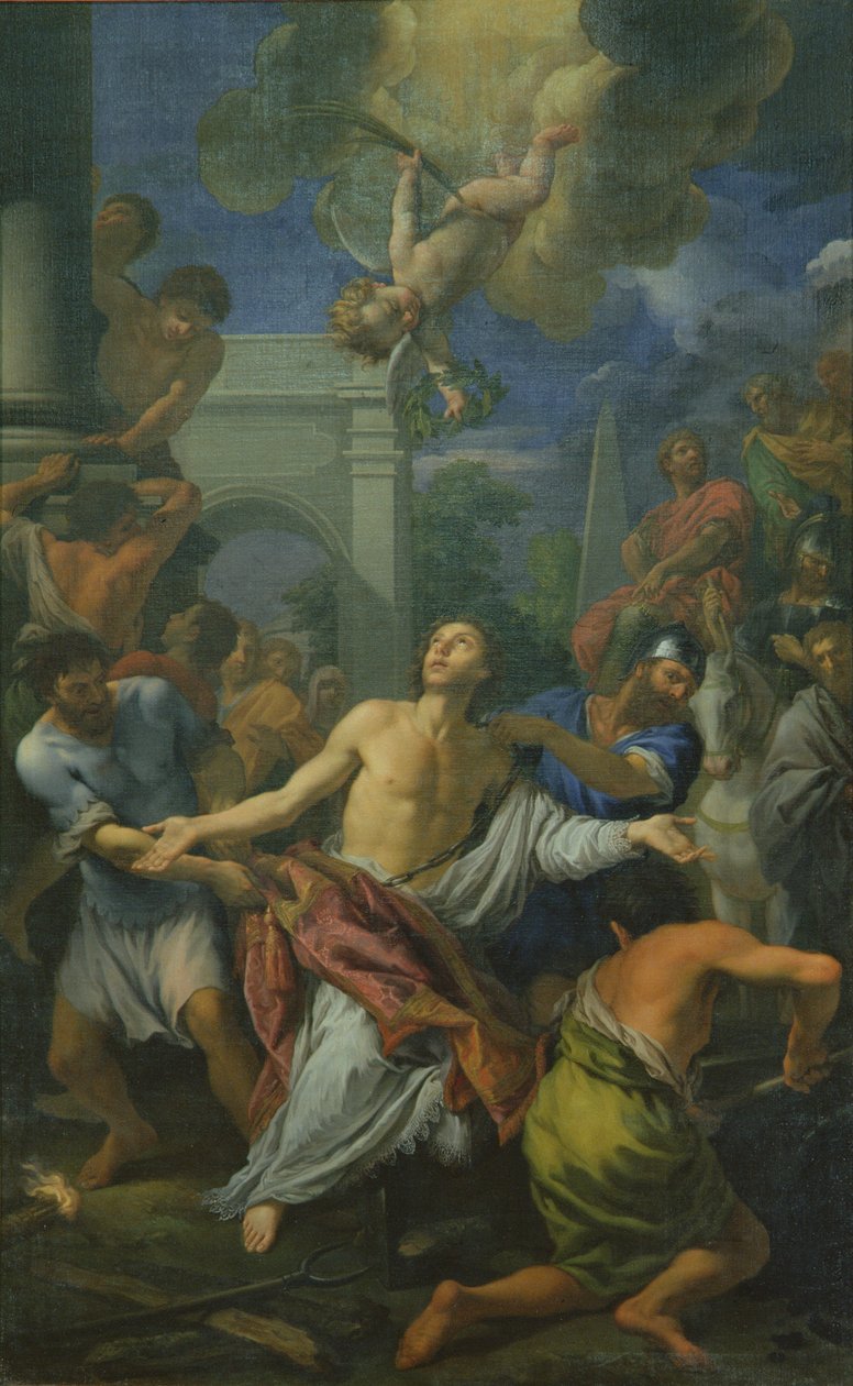 The Martyrdom of St. Lawrence by Antonio Domenico Gabbiani