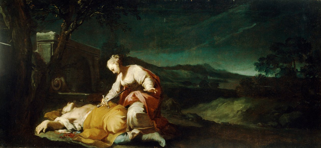 Pyramus and Thisbe by Antonio Gionima: Buy fine art prints