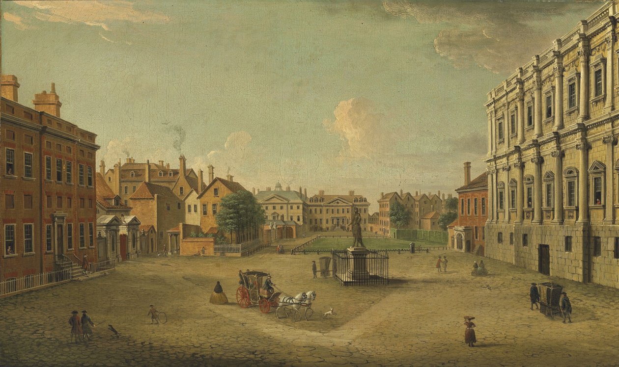 Four Views of London: The Privy Garden, Whitehall by Antonio Joli