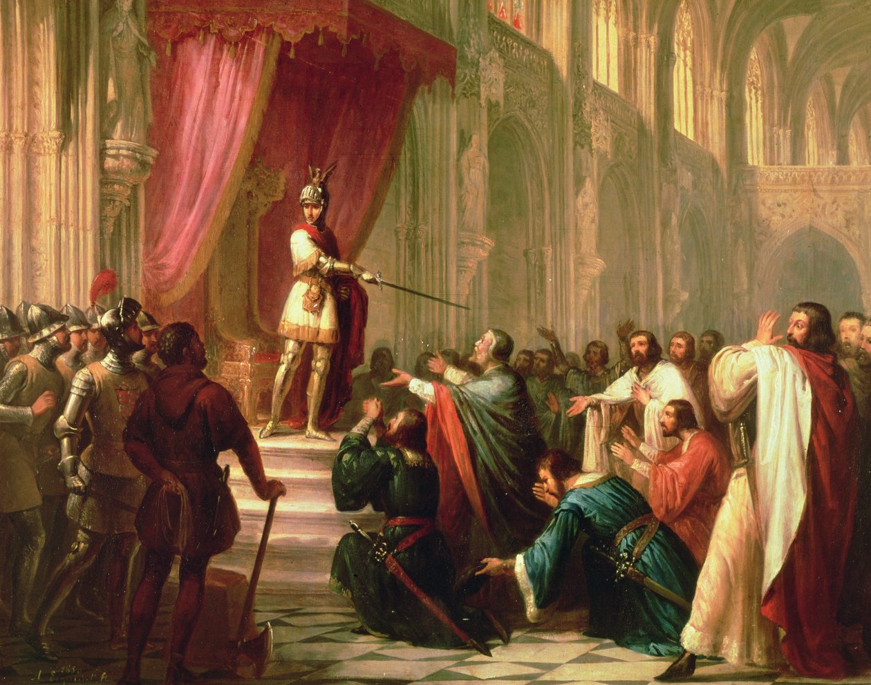 The Bell of Huesca by Antonio María Esquivel y Suárez de Urbina