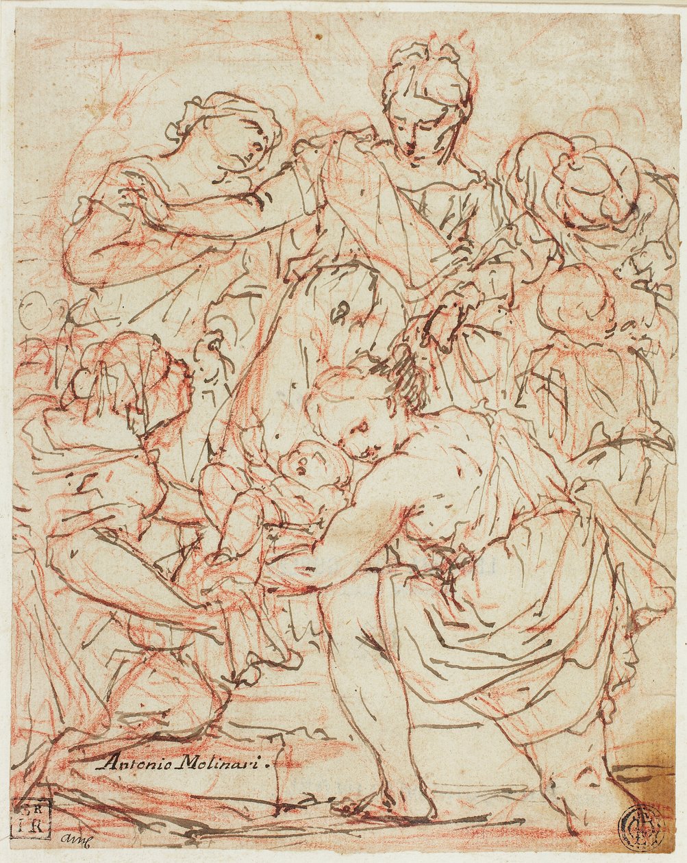 Finding of Moses by Antonio Molinari
