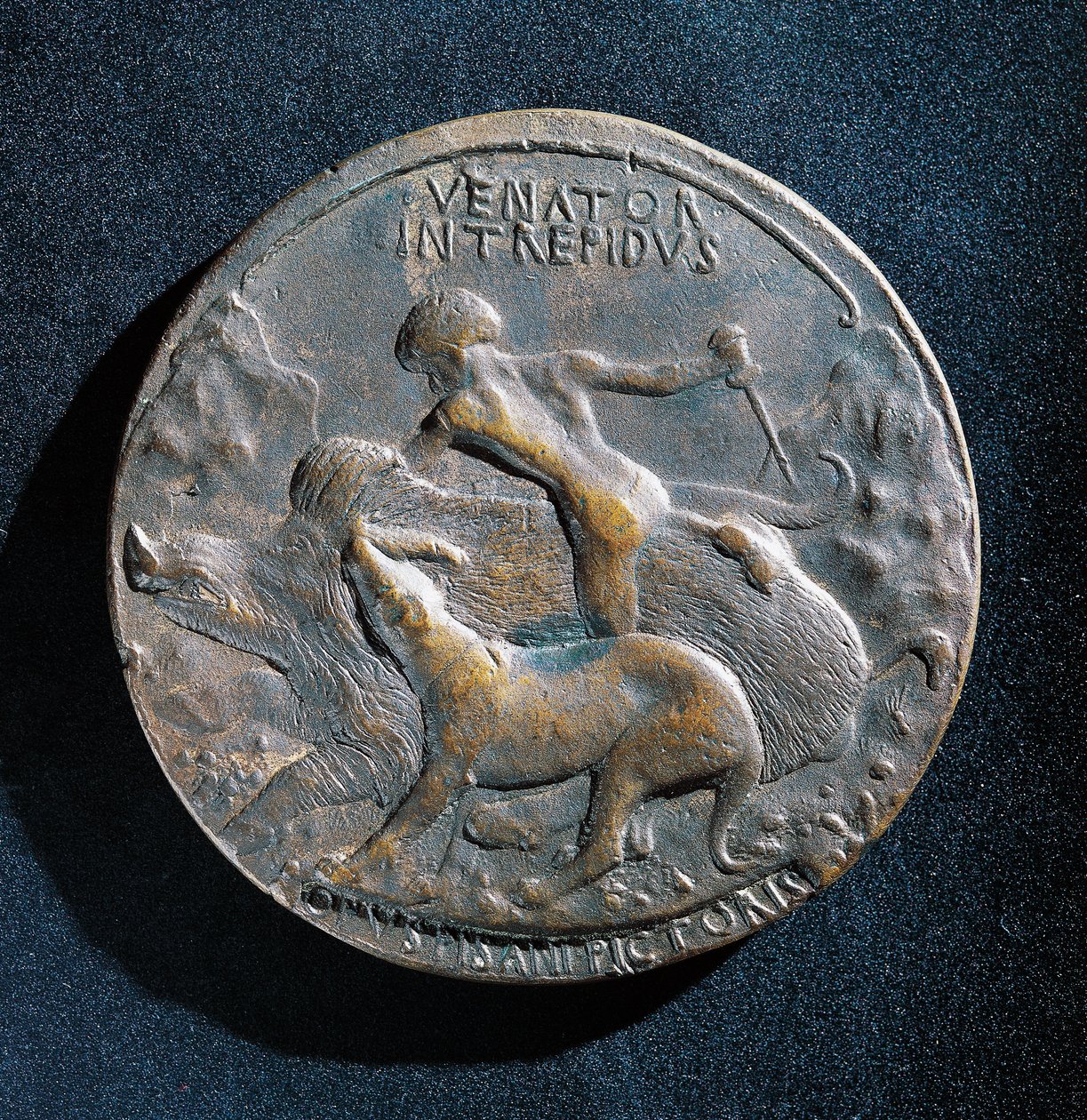 Bronze Medal of Alfonso V of Aragon by Antonio Pisanello