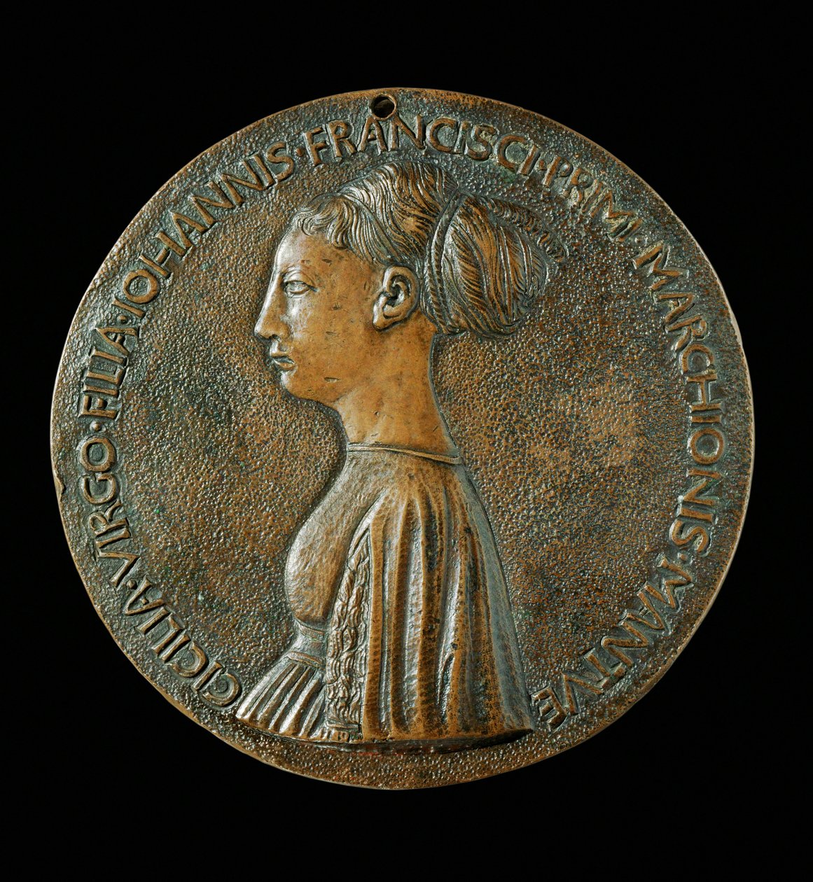Cecilia Gonzaga by Antonio Pisanello