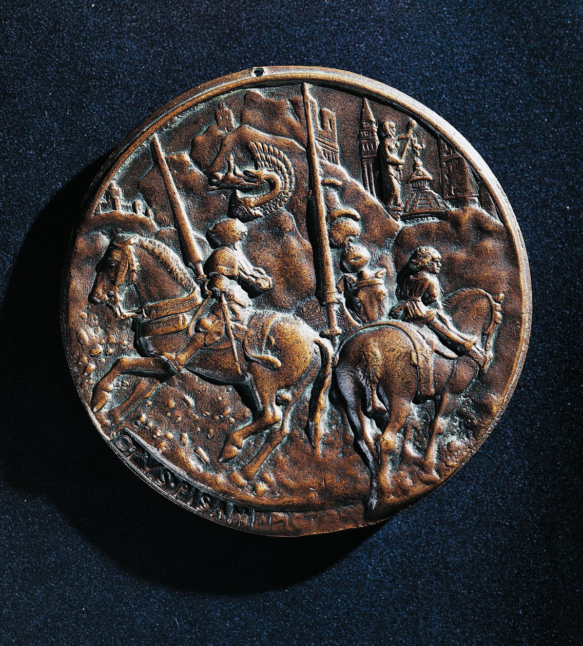 Medal of Filippo Maria Visconti (1392-1447) by Antonio Pisanello