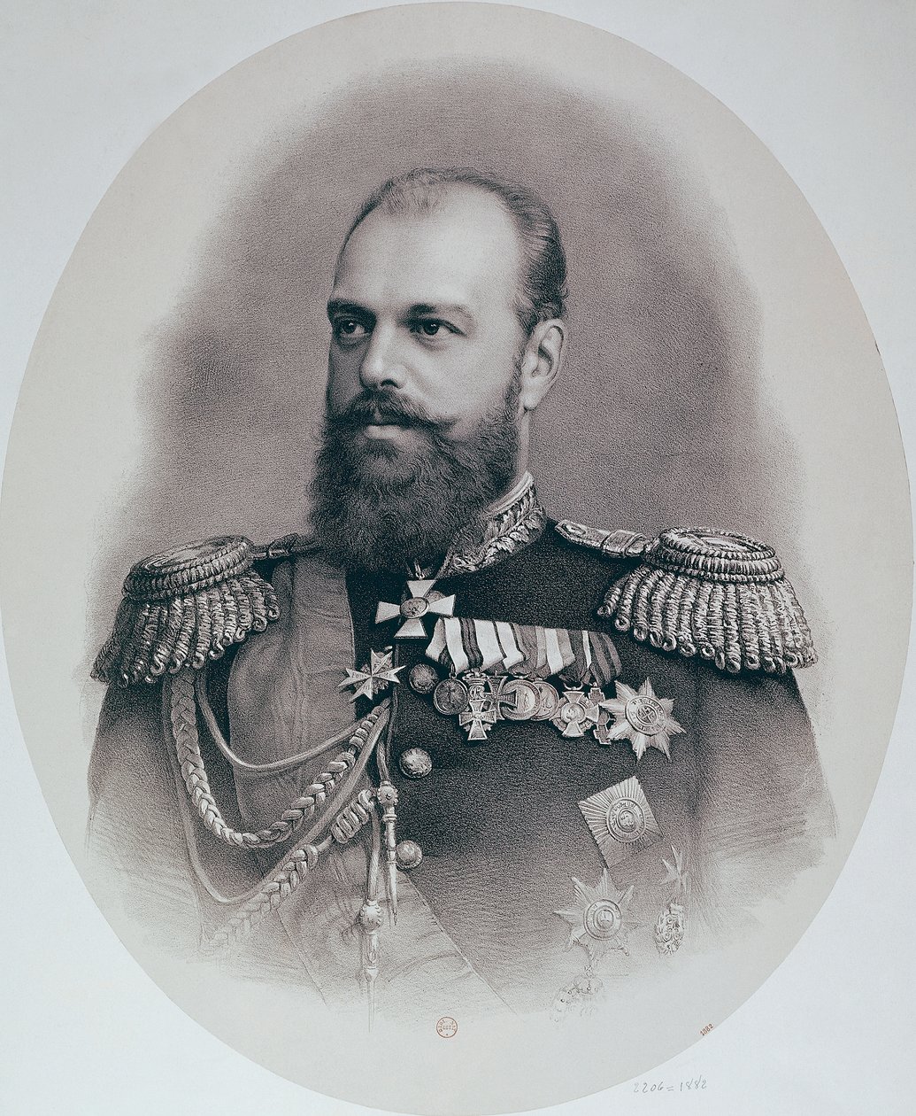 King Charles Albert in Porto by Antonio Puccinelli