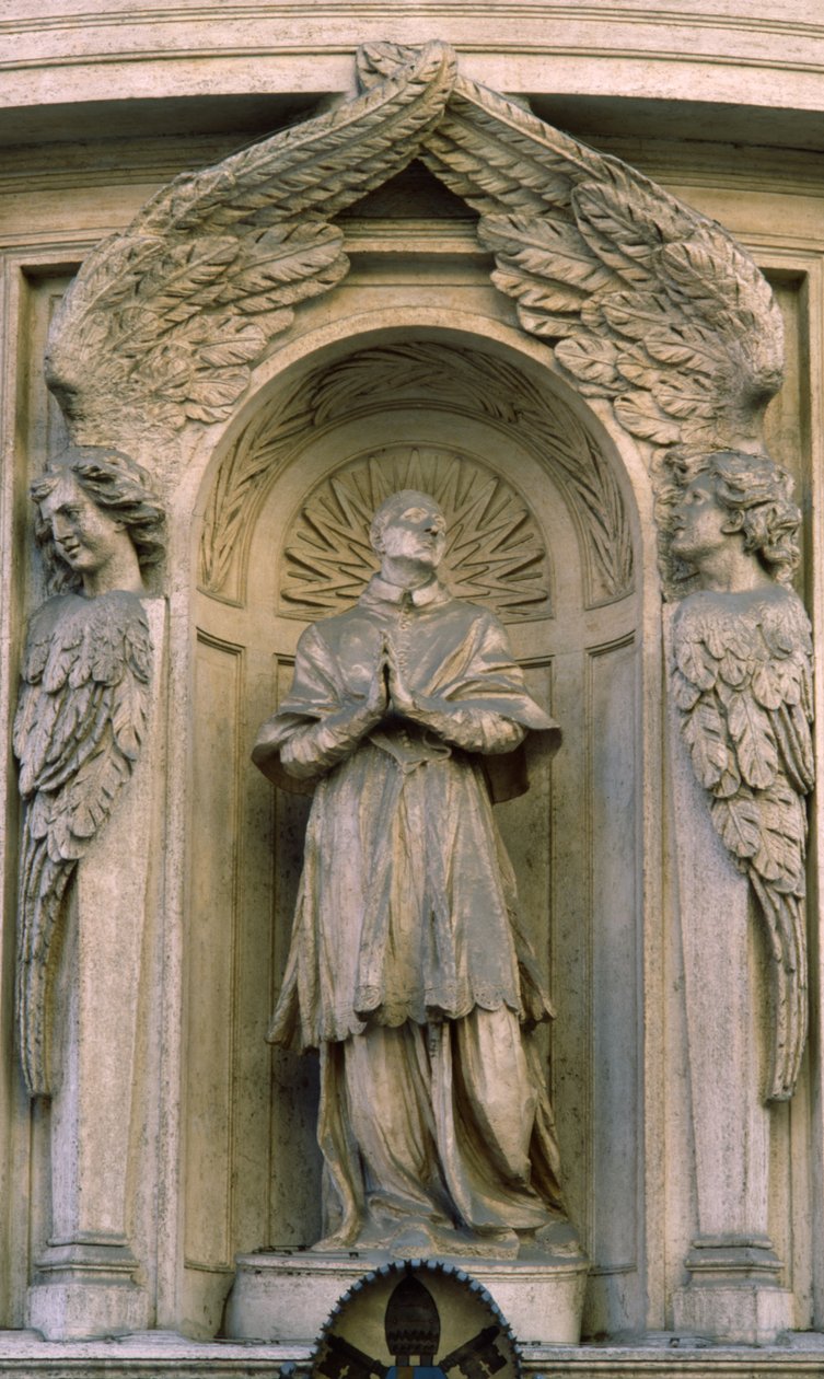 St Carlo Borromeo in Prayer  by Antonio Raggi