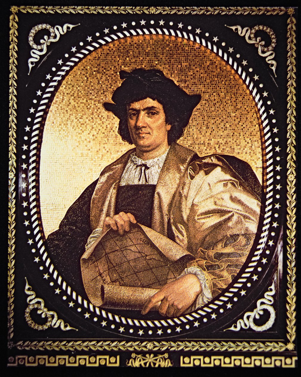 Christopher Columbus by Antonio Salviati