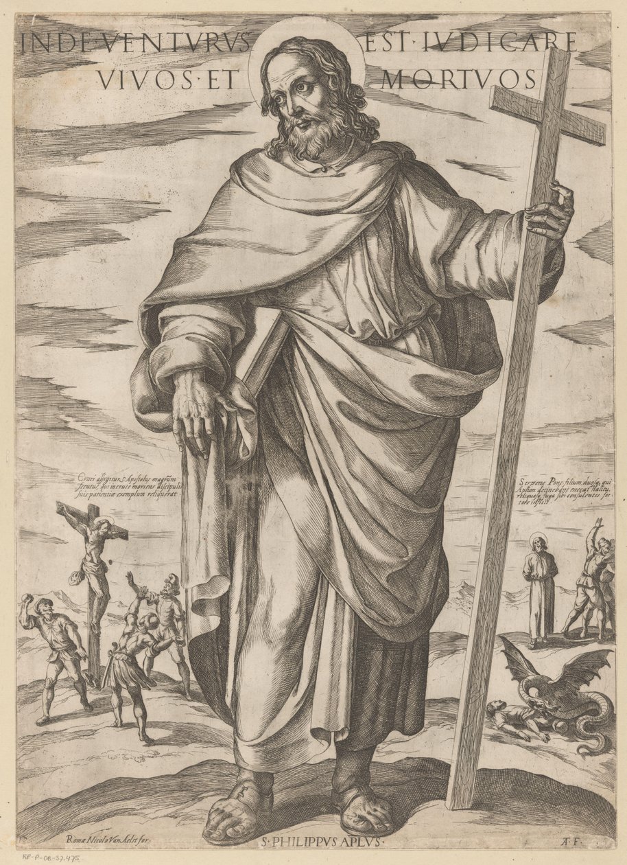 Saint Philip by Antonio Tempesta