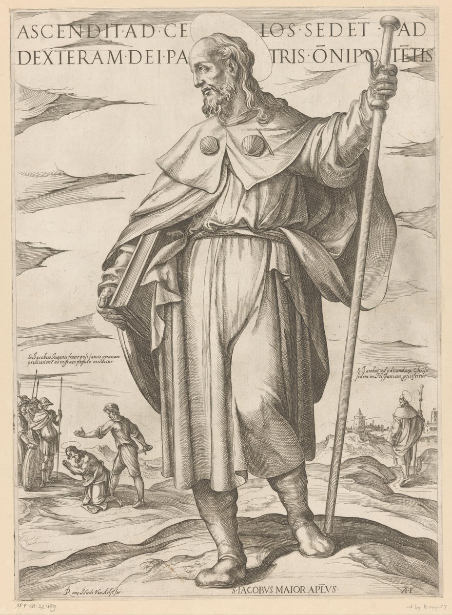 Saint James the Greater by Antonio Tempesta