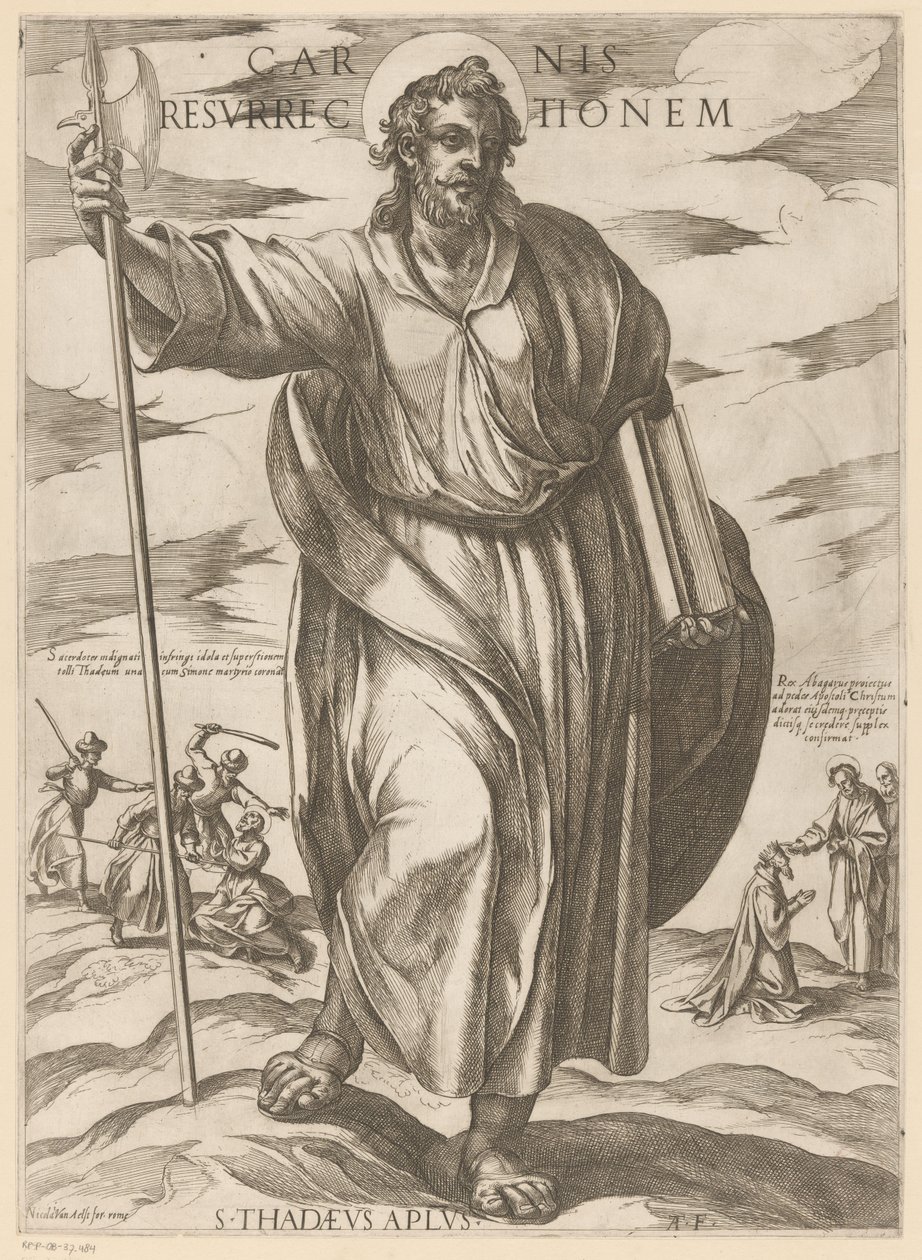 Saint Jude Thaddeus by Antonio Tempesta