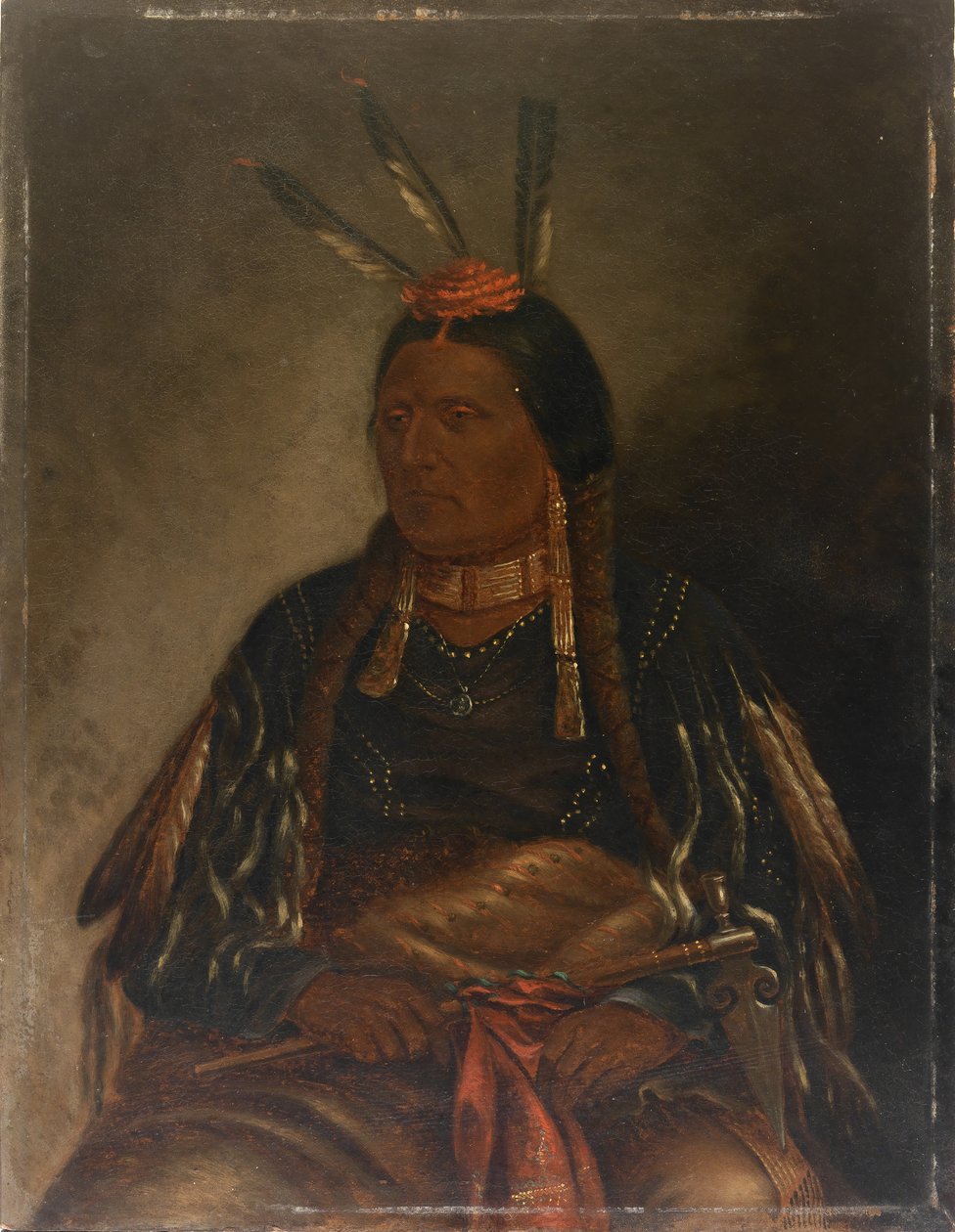 Che-tan-ce-ta Yellow Hawk by Antonio Zeno Shindler