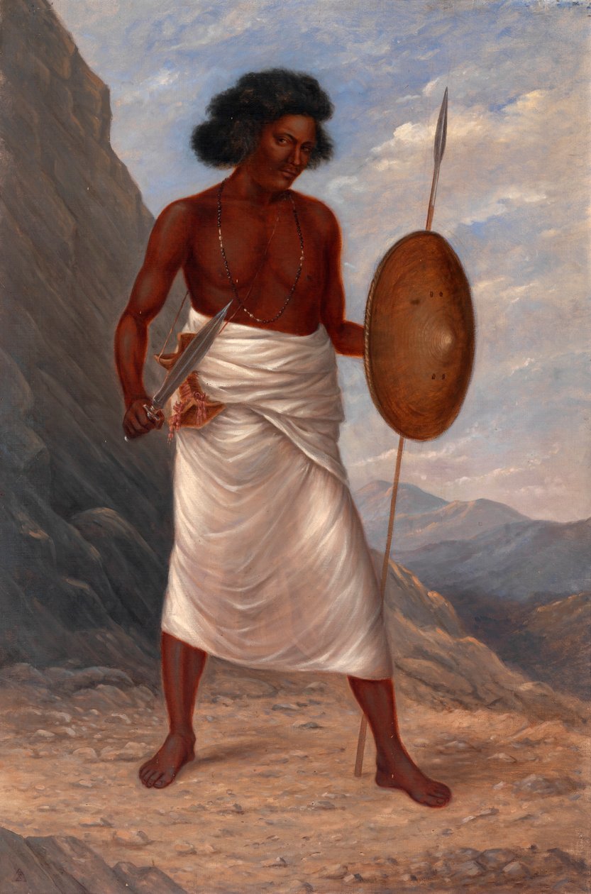 Somali Man, ca. 1893 by Antonio Zeno Shindler