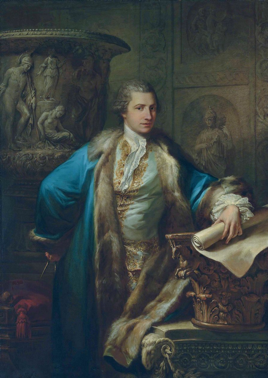 James Adam (1732-1794), by Antonio Zucchi by Antonio Zucchi