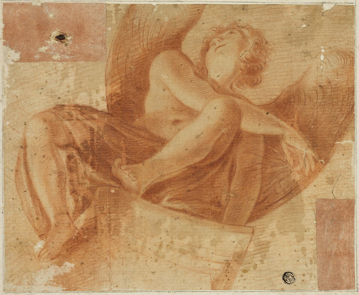 Foreshortened Angel by Antonio da Correggio