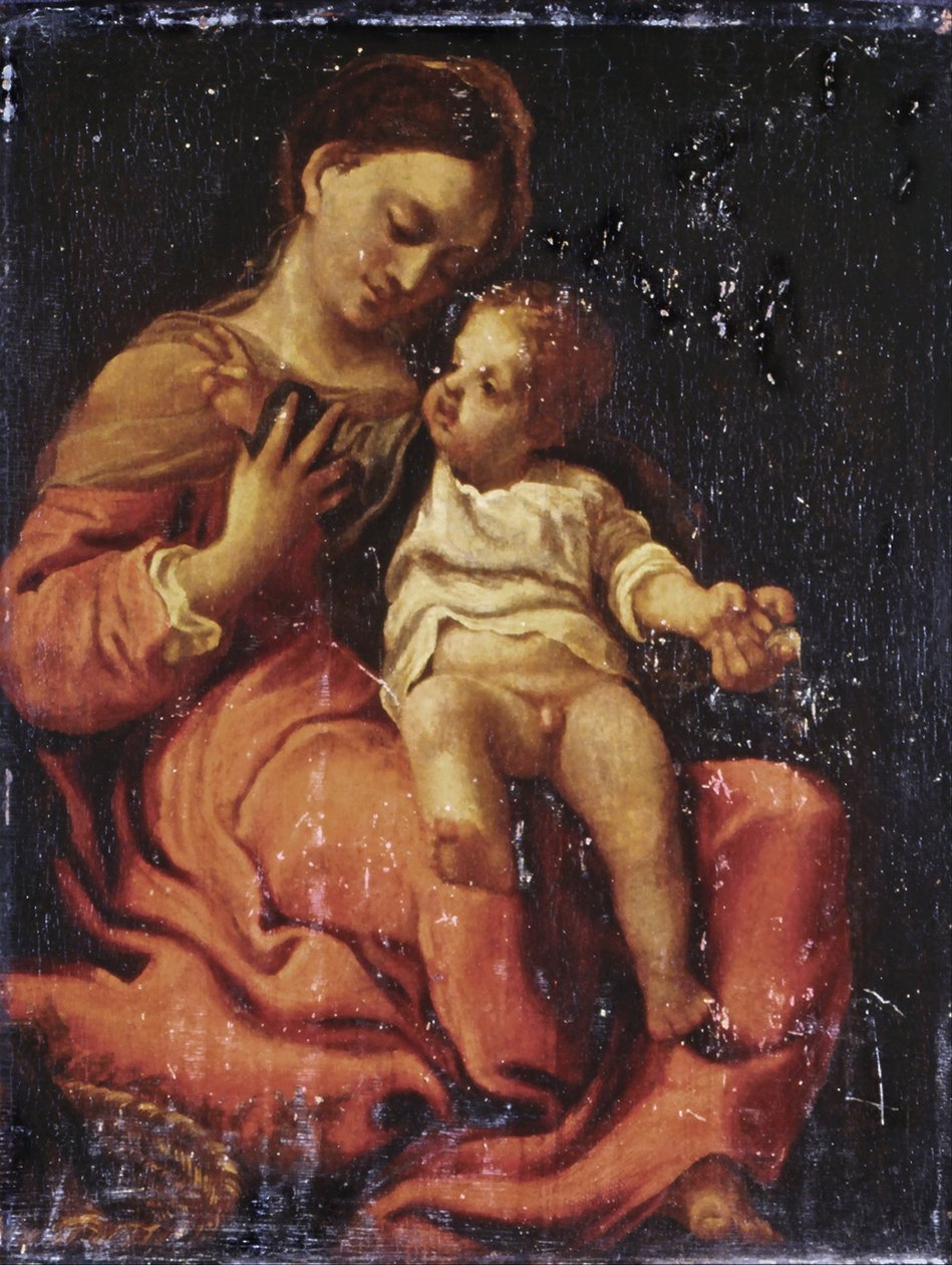 Madonna and Child by Antonio da Correggio