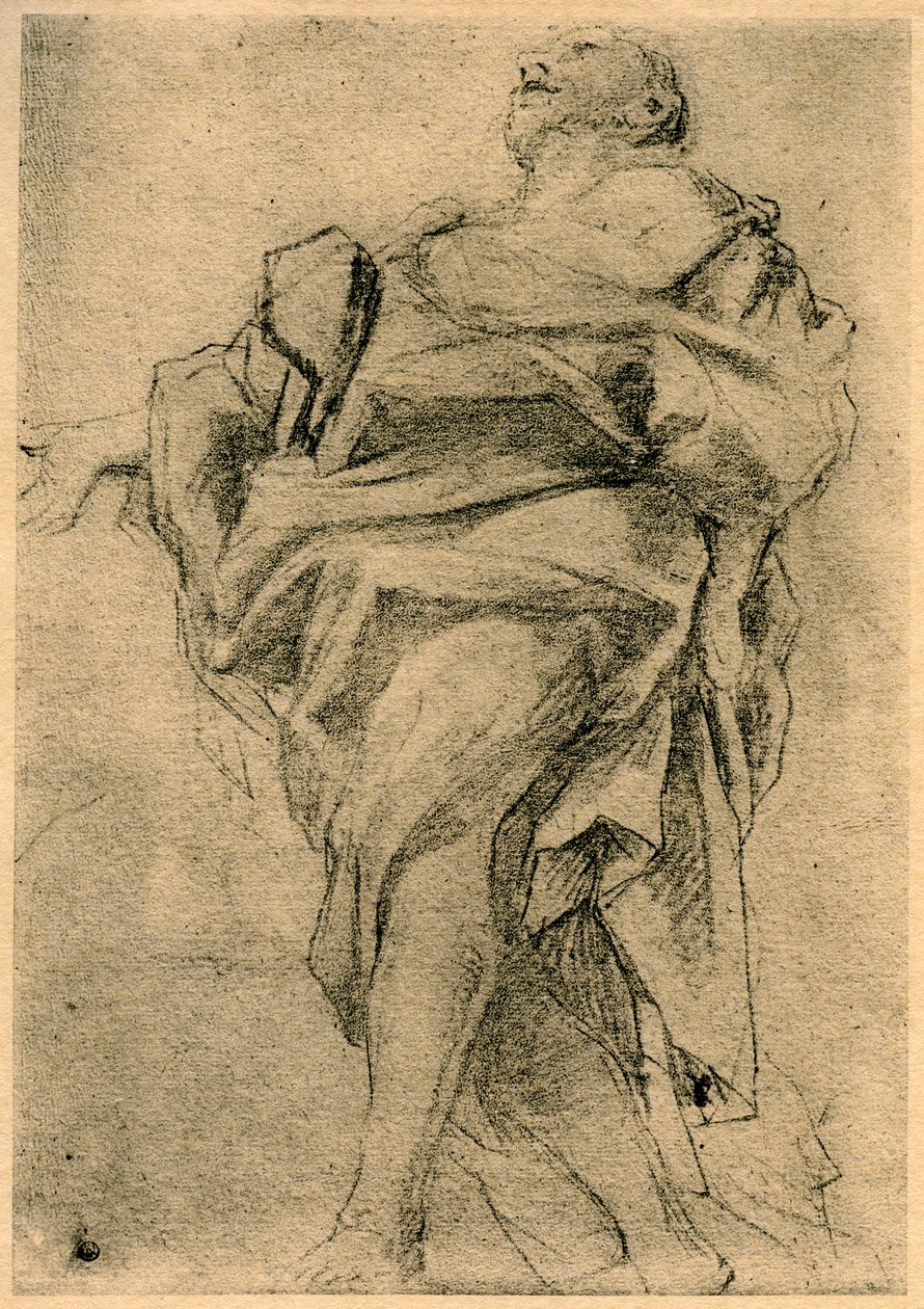 Study for the Figure of an Apostle, 1913 by Antonio da Correggio