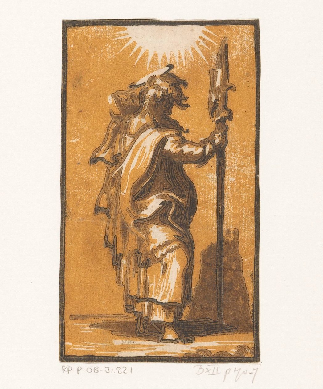 Saint Matthew by Antonio da Trento (attributed to)