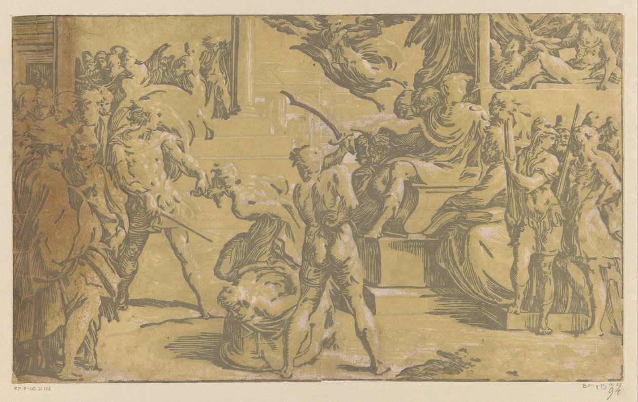 Martyrdom of Saints Peter and Paul by Antonio da Trento