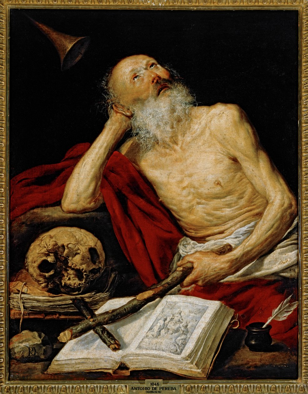 Saint Jerome by Antonio de Pereda