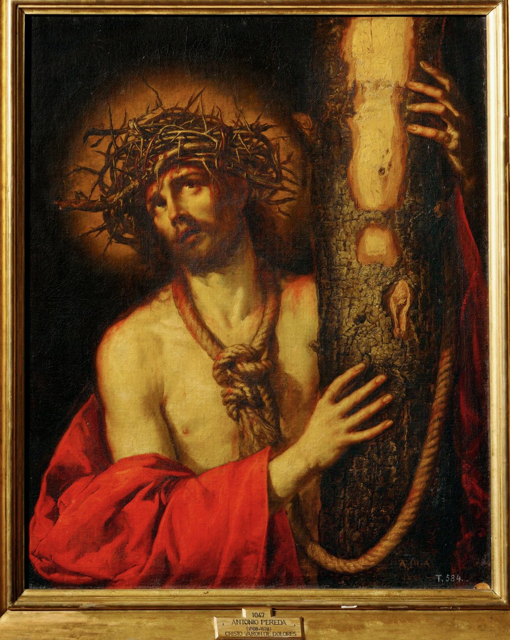 Suffering Christ by Antonio de Pereda