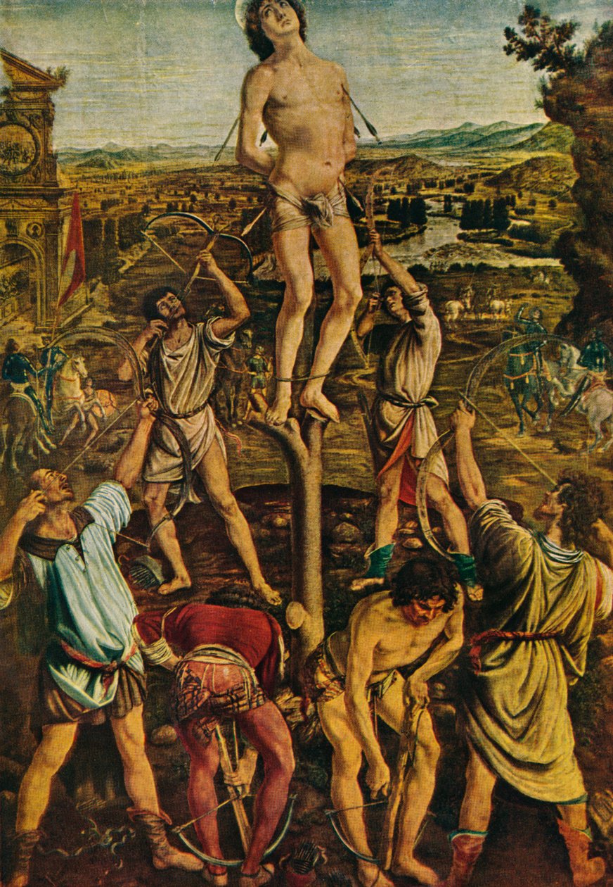 The Martyrdom of St. Sebastian, 1475, 1909 by Antonio Pollaiuolo