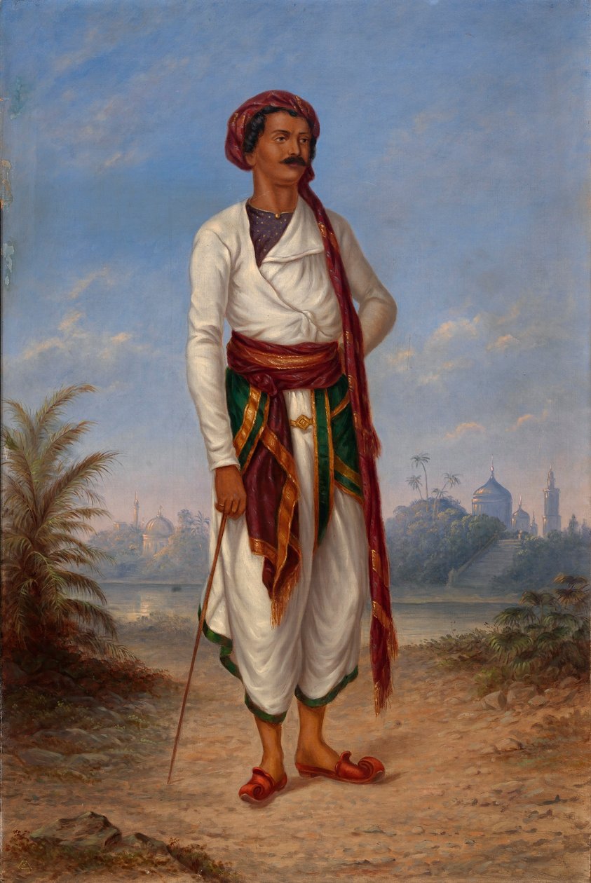 Hindu Man by Antonion Zeno Shindler