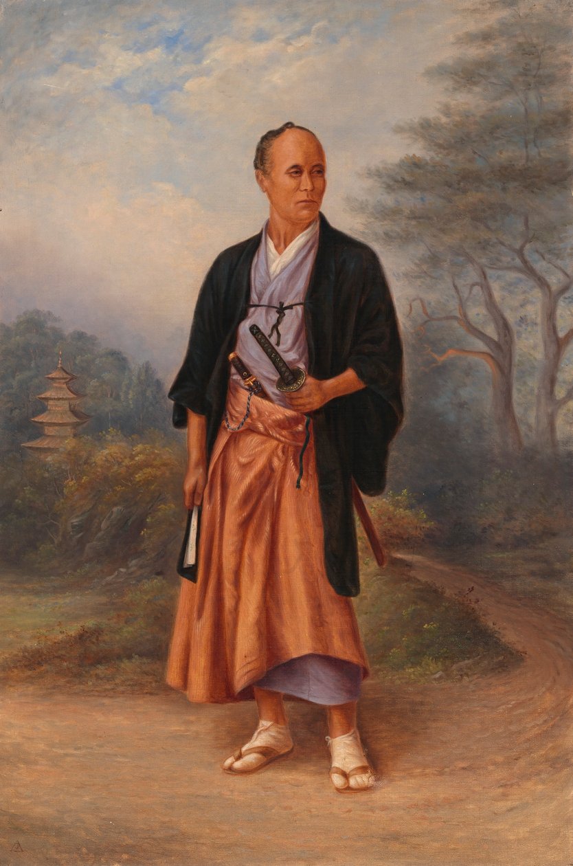 Japanese Man by Antonion Zeno Shindler