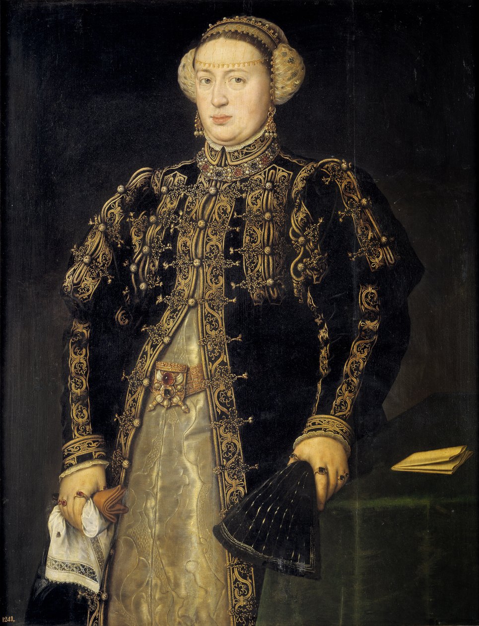 Catherine of Austria, Queen of Portugal by Antonis Mor