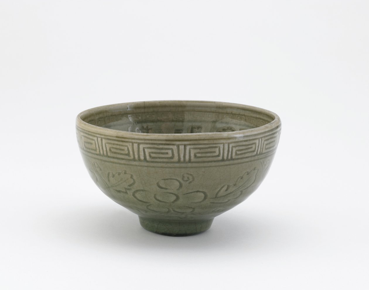 Serving Bowl in Style of Longquan Ware, Edo period, late 18th-early 19th century by Aoki Mokubei