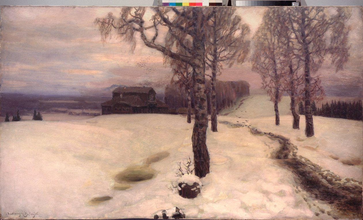 A Breath of Spring by Apollinari Mikhailovich Vasnetsov