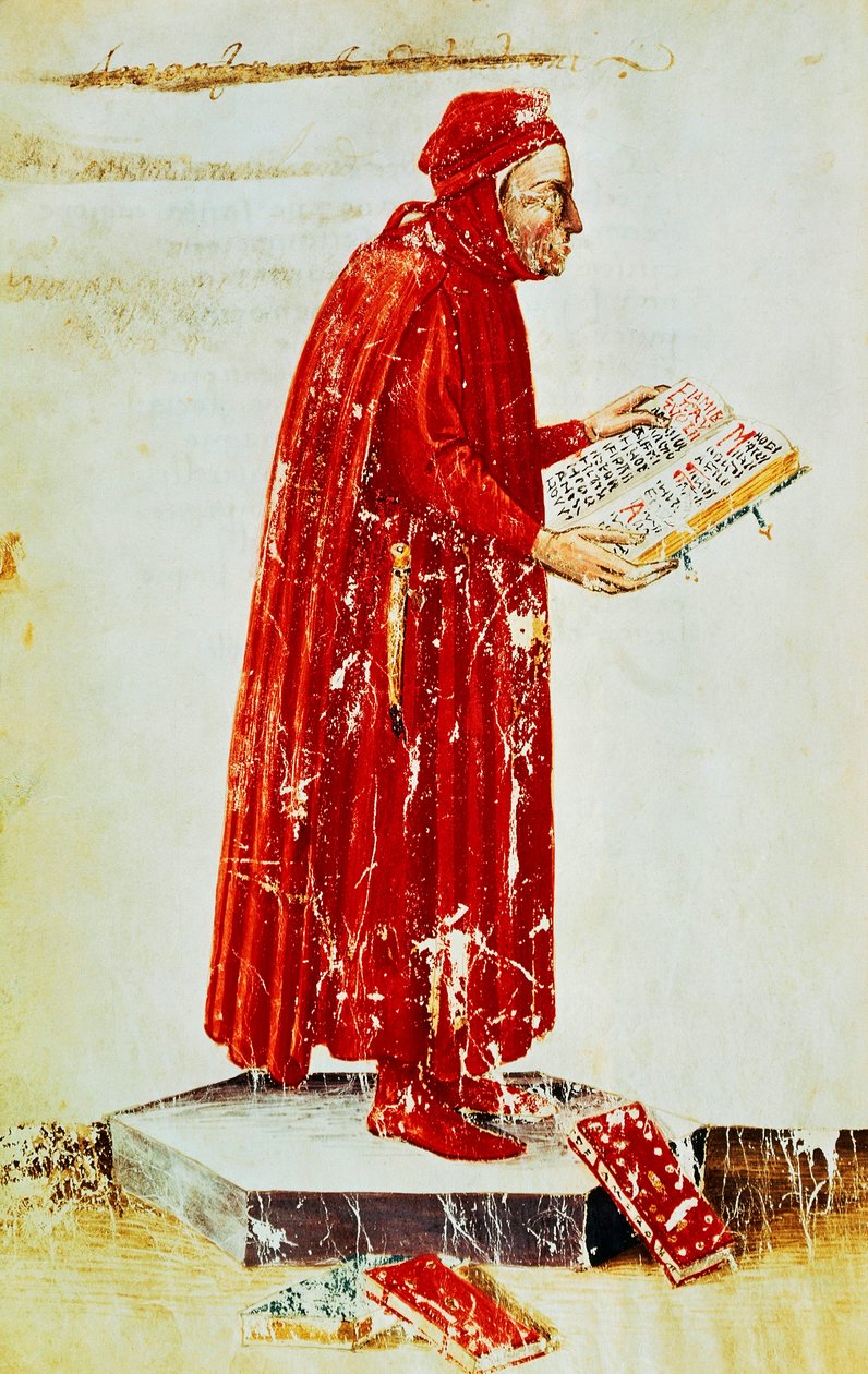 Portrait of Lino Coluccio Salutati by Apollonio di Giovanni di Tommaso