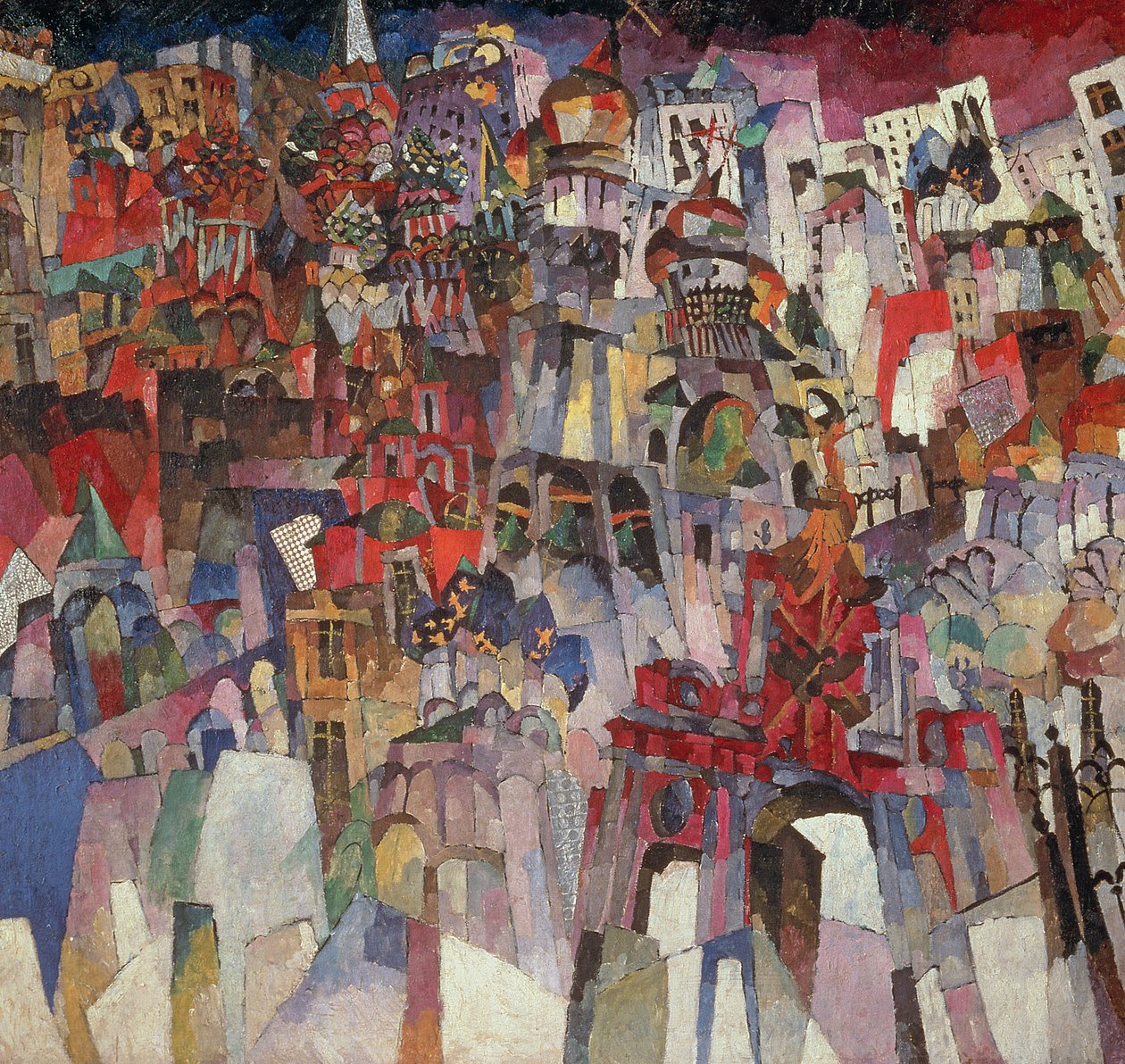 Moscow by Aristarkh Vasilievic Lentulov