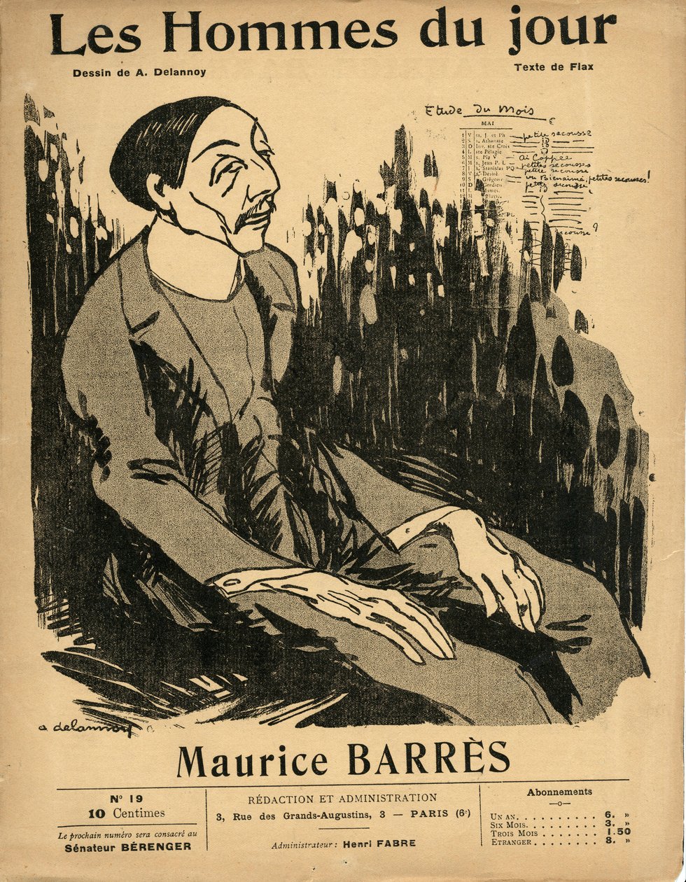 Cover of Les Hommes du jour, number 19 by Aristide Delannoy