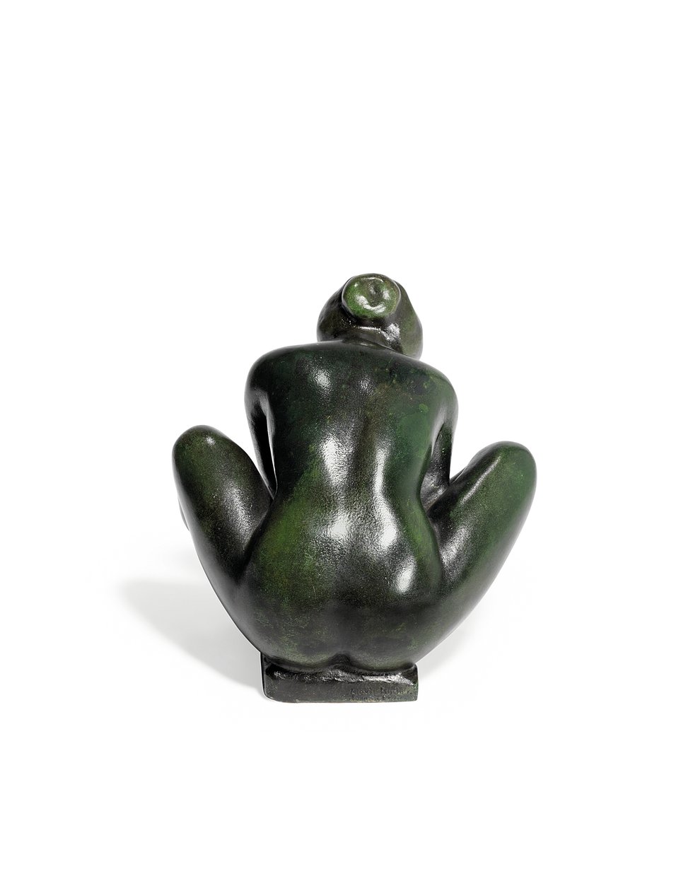 Crouching Girl Holding One Foot by Aristide Maillol