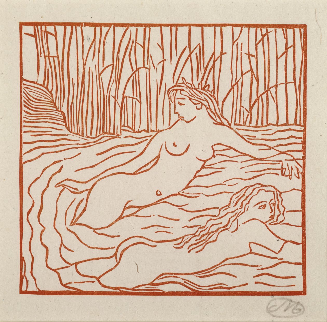 Galatea in the Water by Aristide Maillol