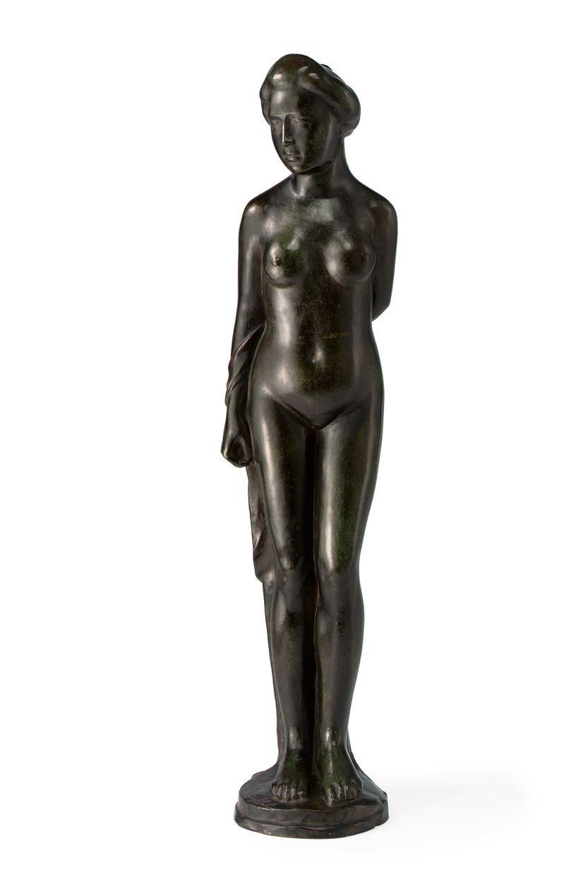 Standing Bather, with Drapery over Right Arm by Aristide Maillol