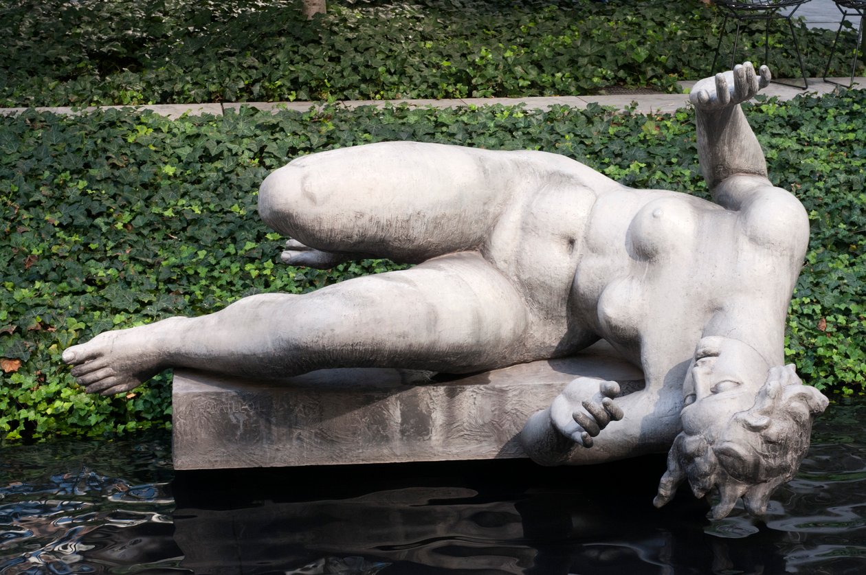 The River, in the Sculpture Garden, Museum of Modern Art, New York by Aristide Maillol