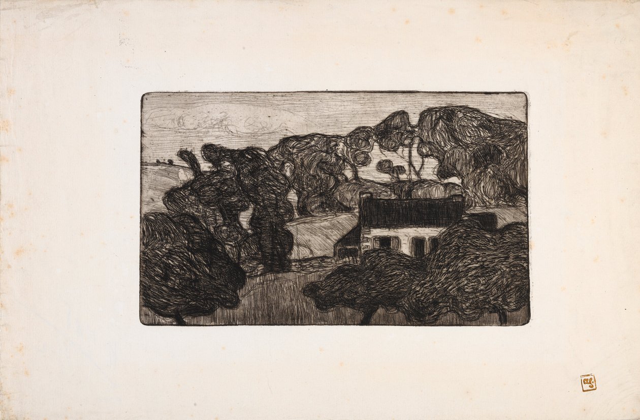 Farm Surrounded by Trees by Armand Séguin