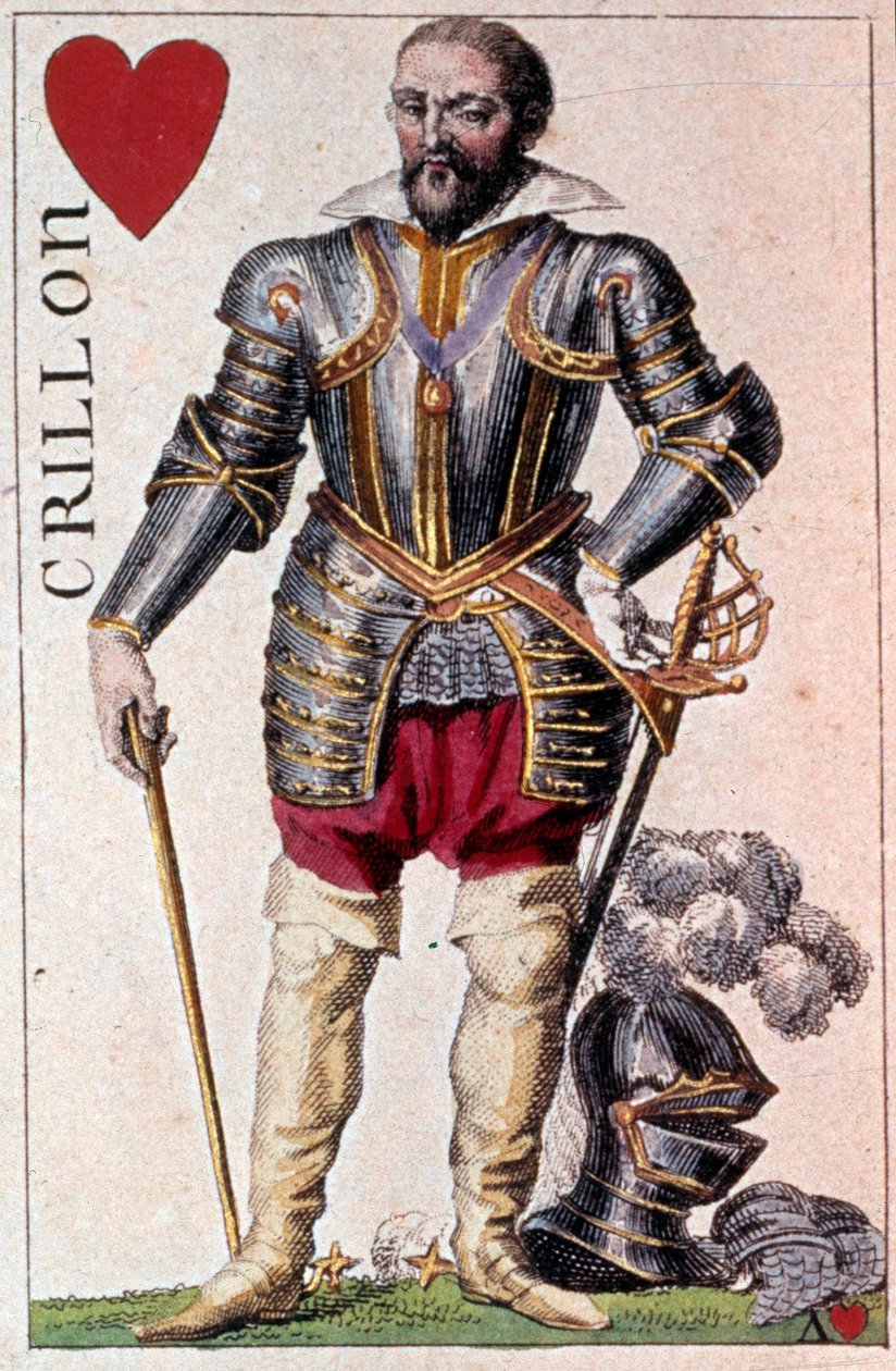 Representation of Louis de Balbes de Berton (detail) by Armand Gustave Houbigant