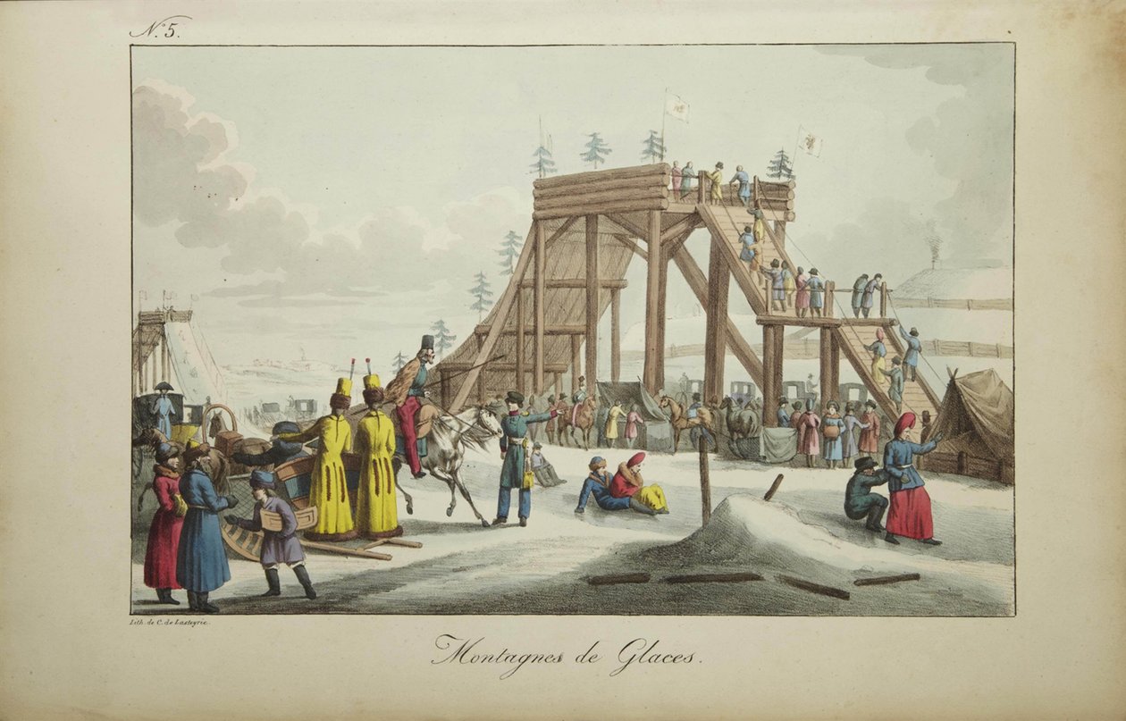 Russian Ice Mountain by Armand Gustave Houbigant