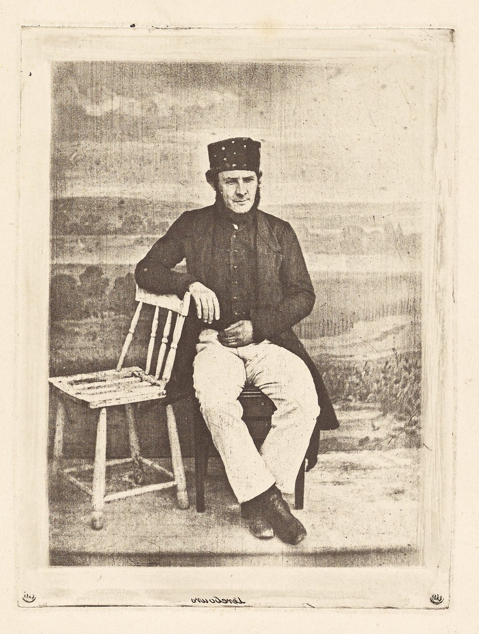 Portrait of a Man by Armand Hippolyte Louis Fizeau