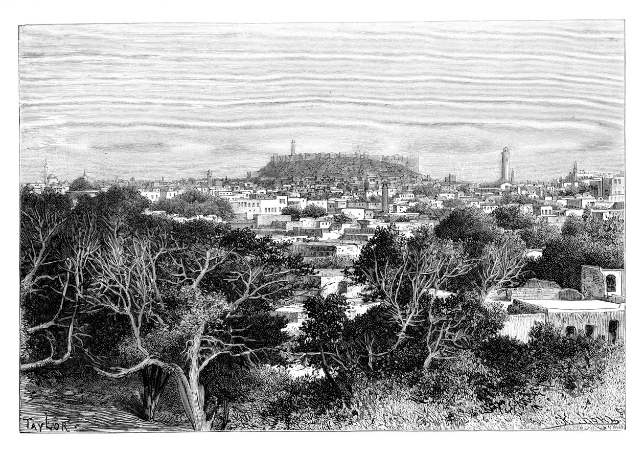 Aleppo, Syria, 1895 by Armand Kohl