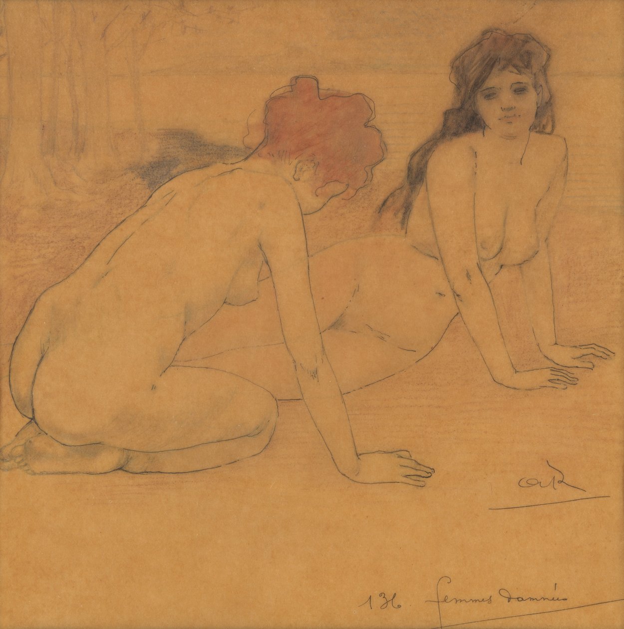 Damned Women, 1899 by Armand Rassenfosse