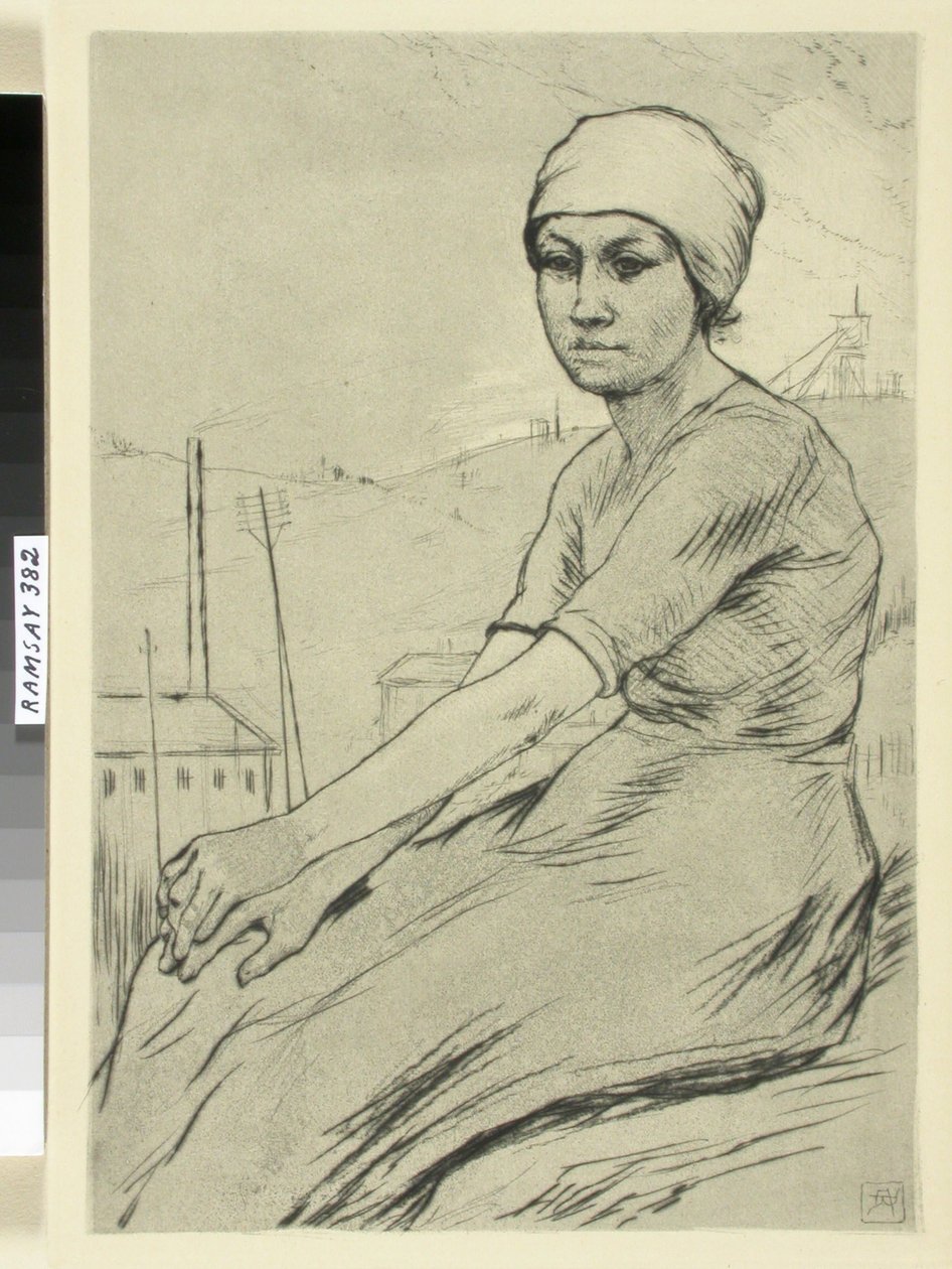 Young Working Woman by Armand Rassenfosse