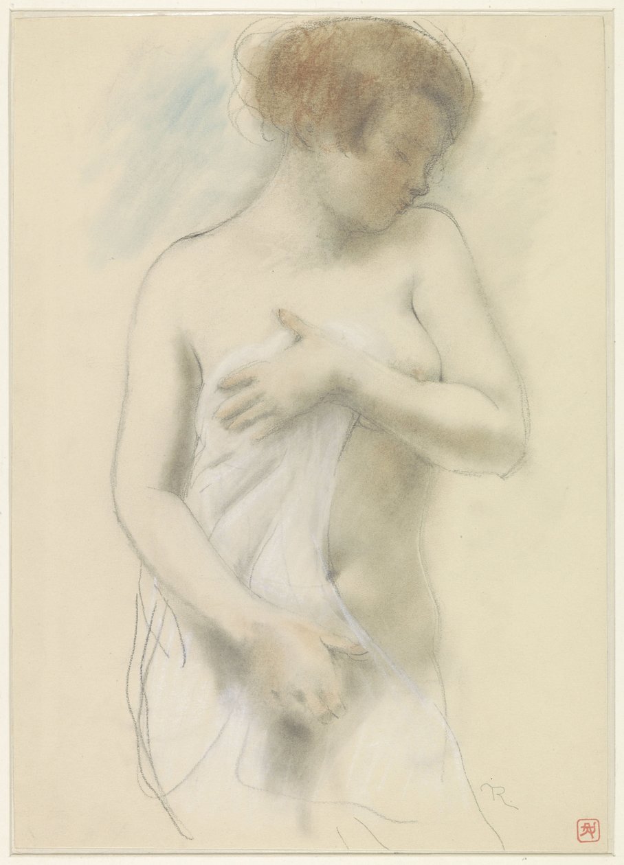 Standing Naked Woman by Armand Rassenfosse