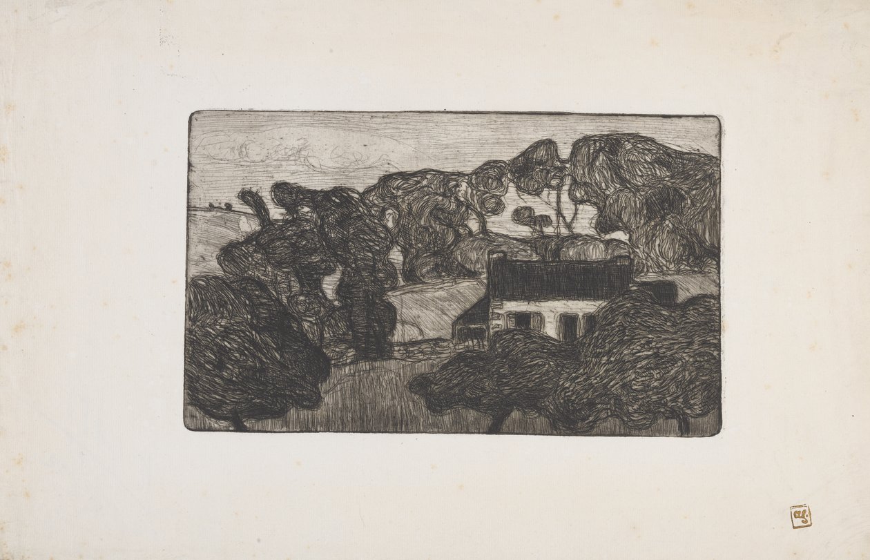 Farm Surrounded by Trees by Armand Séguin