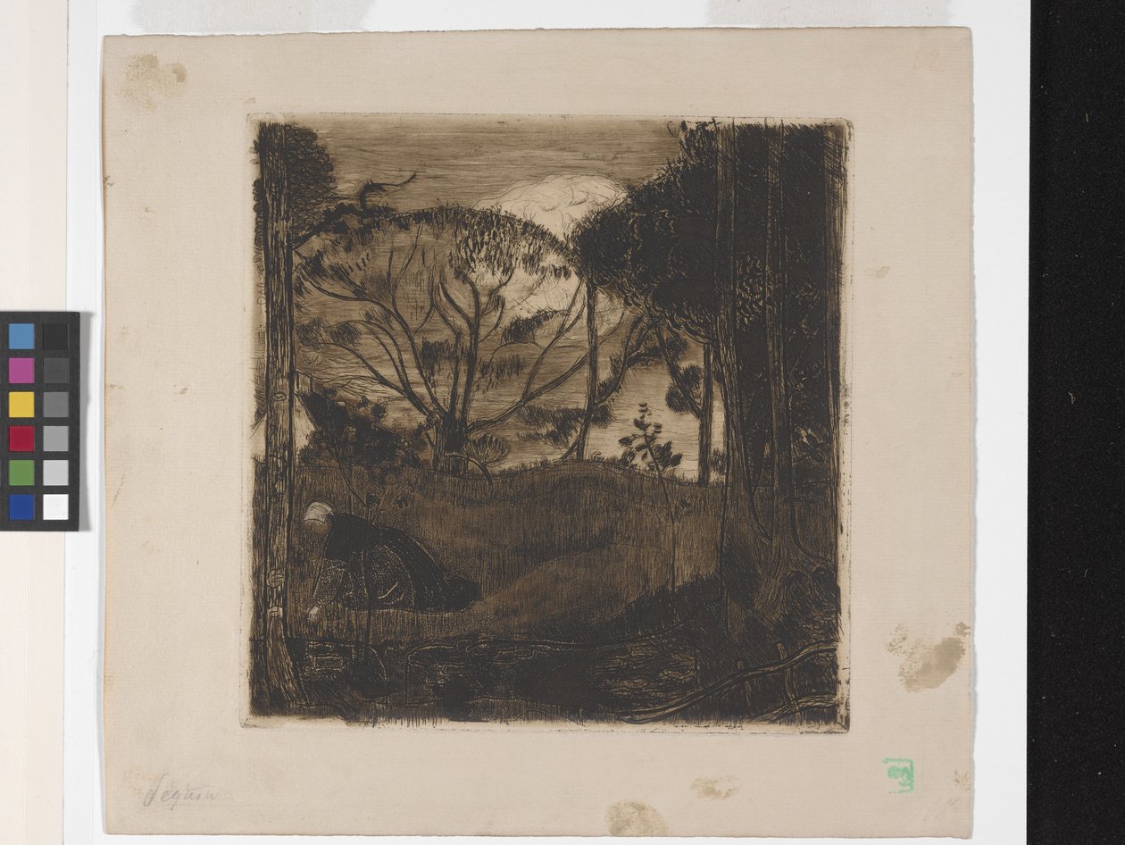 Evening Or The Gleaner by Armand Séguin