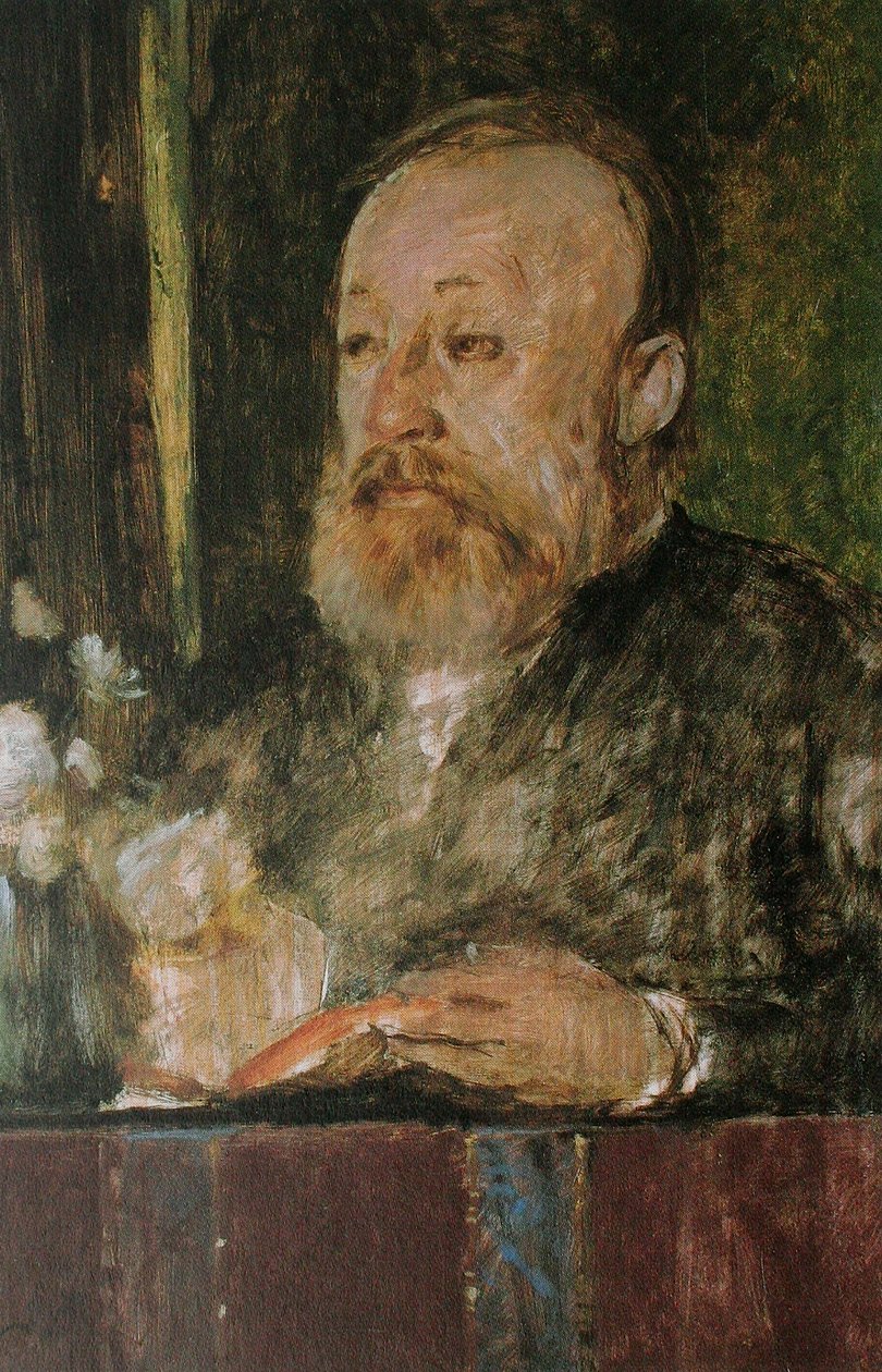 Portrait of Gottfried Keller by Arnold Böcklin