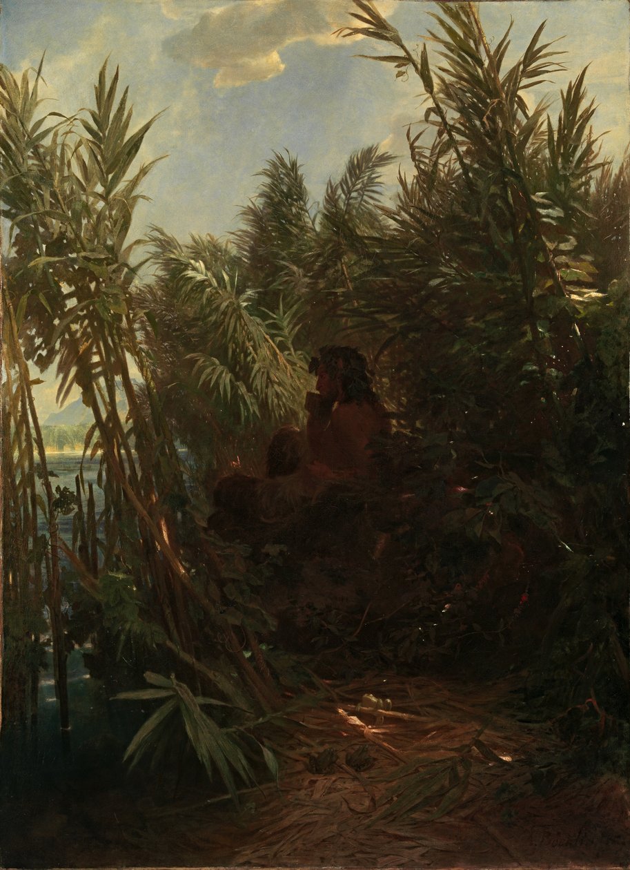Pan in the Reeds by Arnold Böcklin