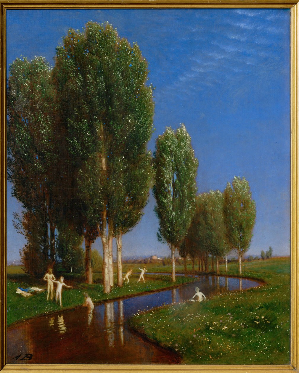 A Summer Day by Arnold Böcklin